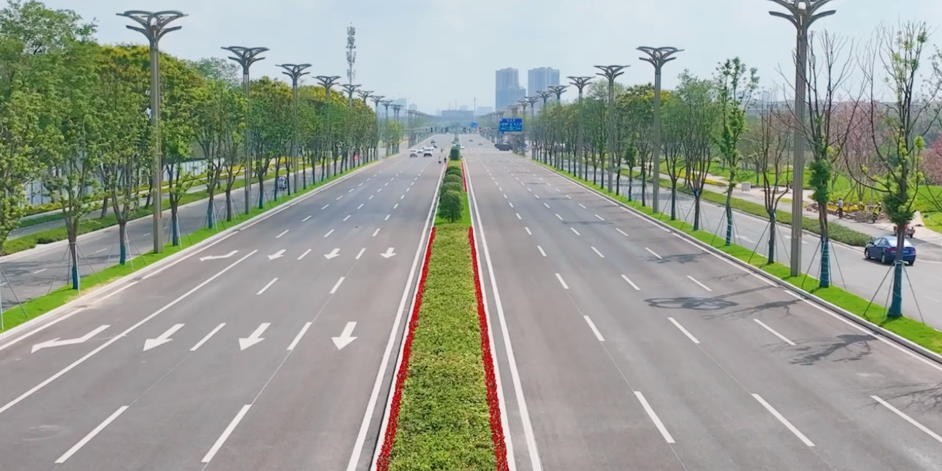 太炫酷啦！德陽首條“智慧道路”試通車！位置在……